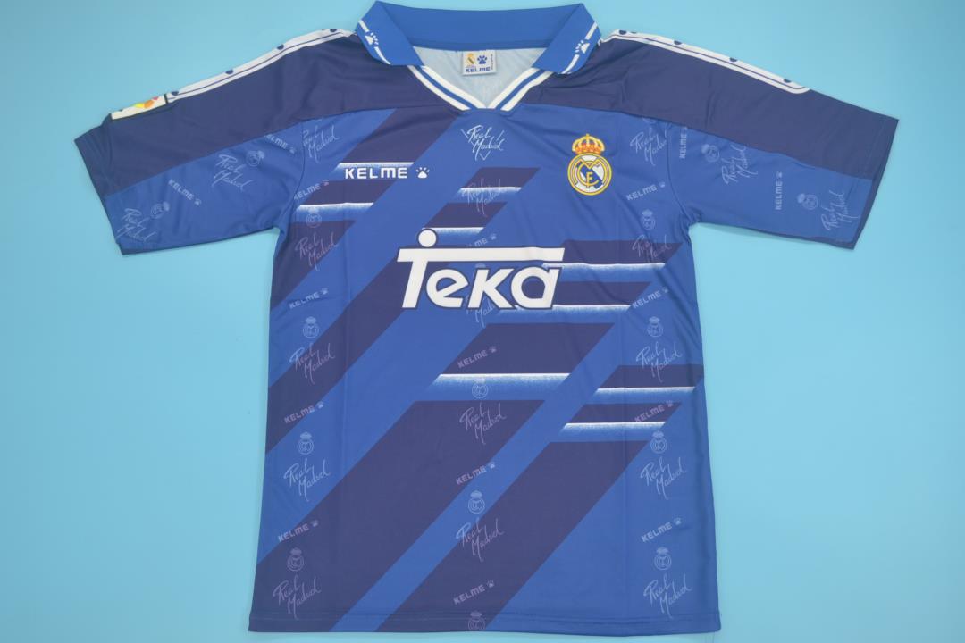 EQUIPACIÓN RETRO REAL MADRID 1994-96 (LFP VERSIÓN)