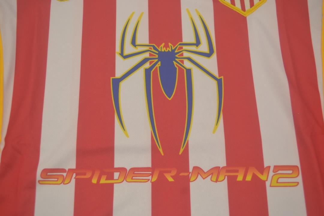 EQUIPACIÓN RETRO ATLÉTICO DE MADRID 2004-05 (SPIDERMAN 2 VERSION)
