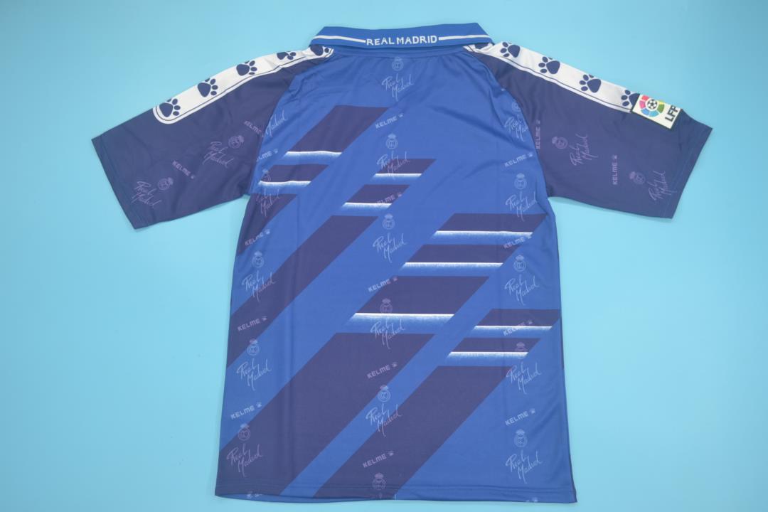 EQUIPACIÓN RETRO REAL MADRID 1994-96 (LFP VERSIÓN)