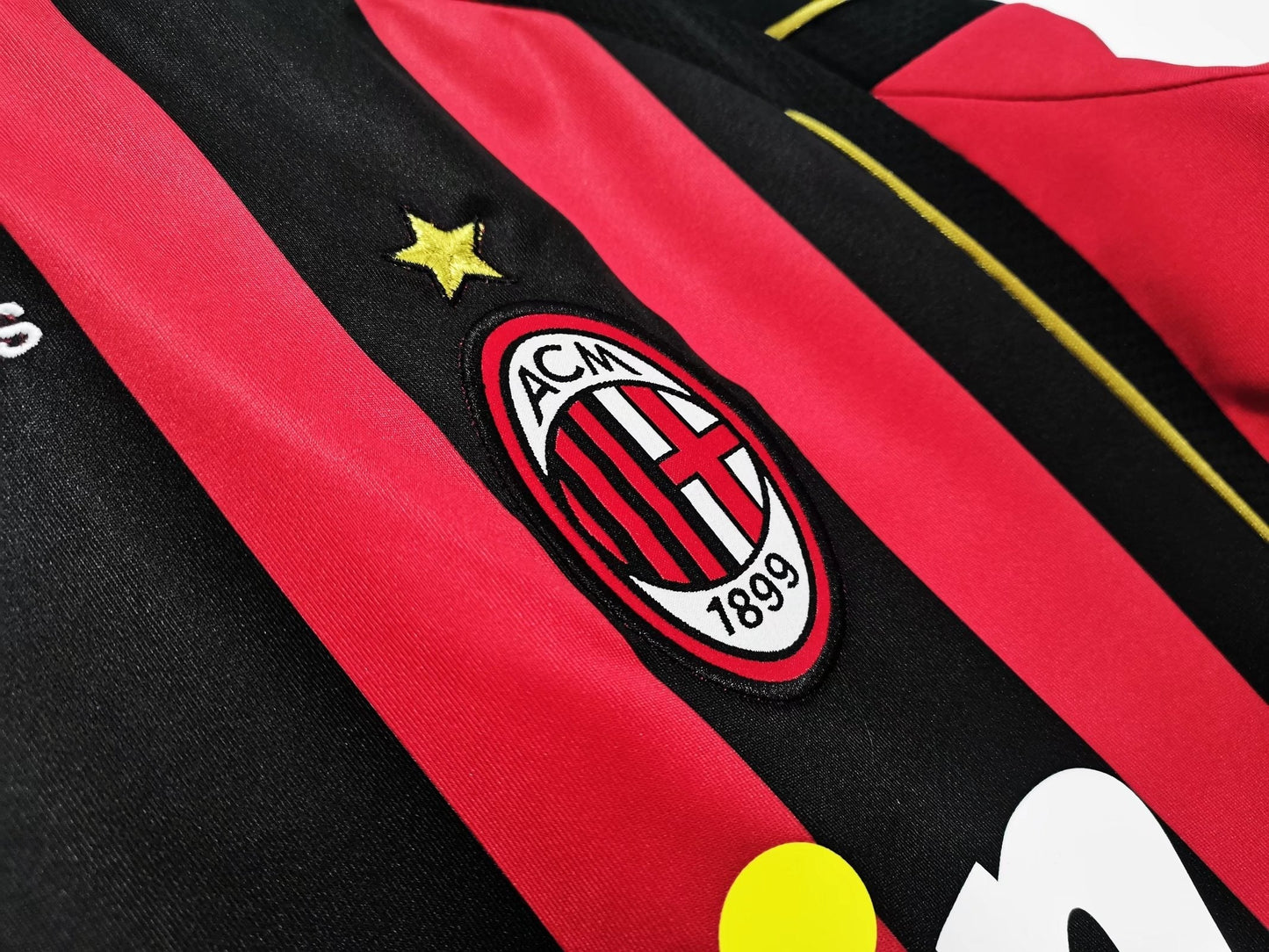 EQUIPACIÓN RETRO AC MILAN 2006/07 MANGA LARGA