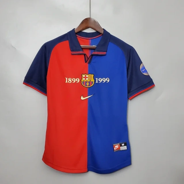 EQUIPACIÓN RETRO FC BARCELONA CENTENARIO