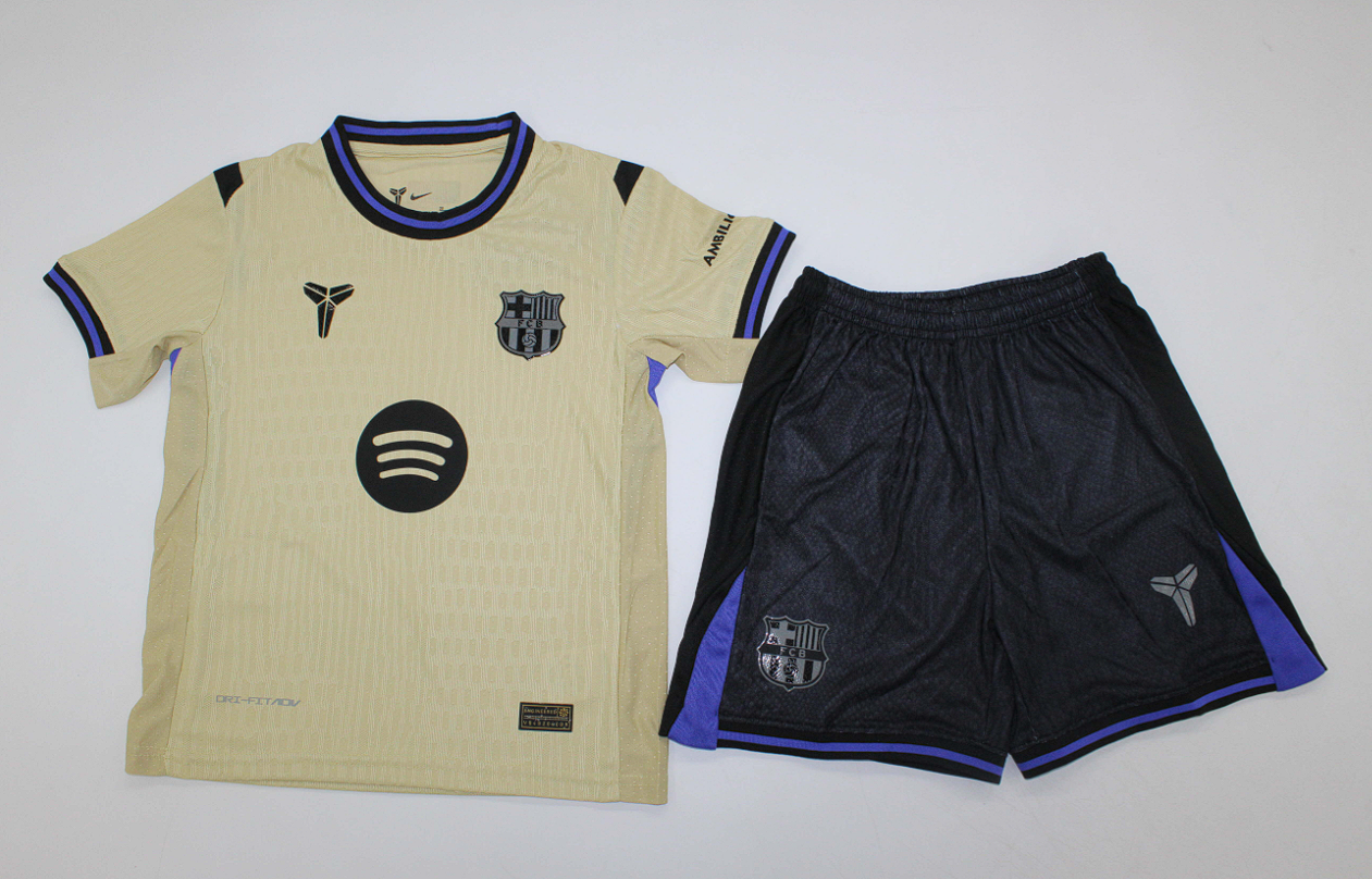 KIT KID-NIÑO: FC BARCELONA SEGUNDA EQUIPACIÓN 2025-26