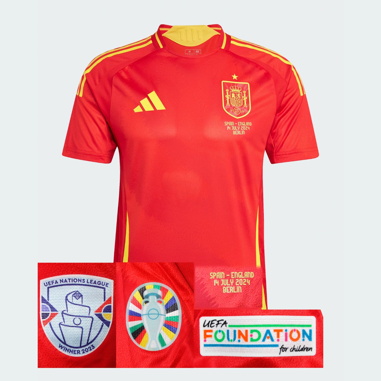 EQUIPACIÓN ESPAÑA FINAL EURO 2024
