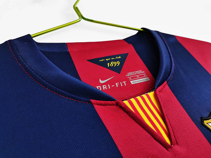 EQUIPACIÓN RETRO FC BARCELONA 2014-15