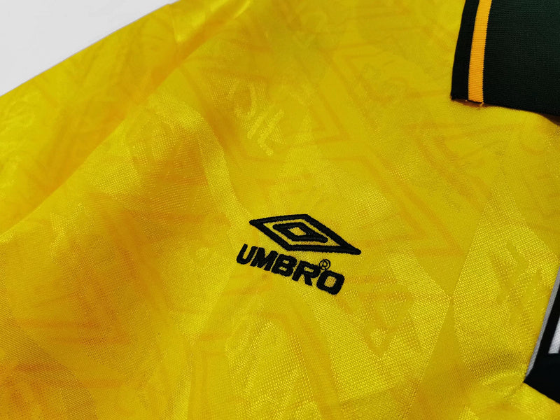 EQUIPACIÓN RETRO BRASIL 1991-93 ✅(PERSONALIZABLE)