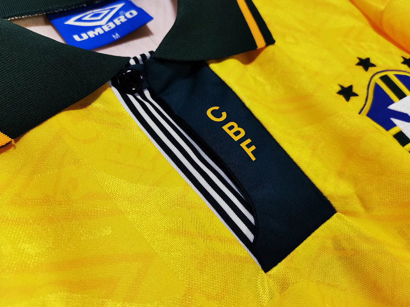 EQUIPACIÓN RETRO BRASIL 1991-93 ✅(PERSONALIZABLE)
