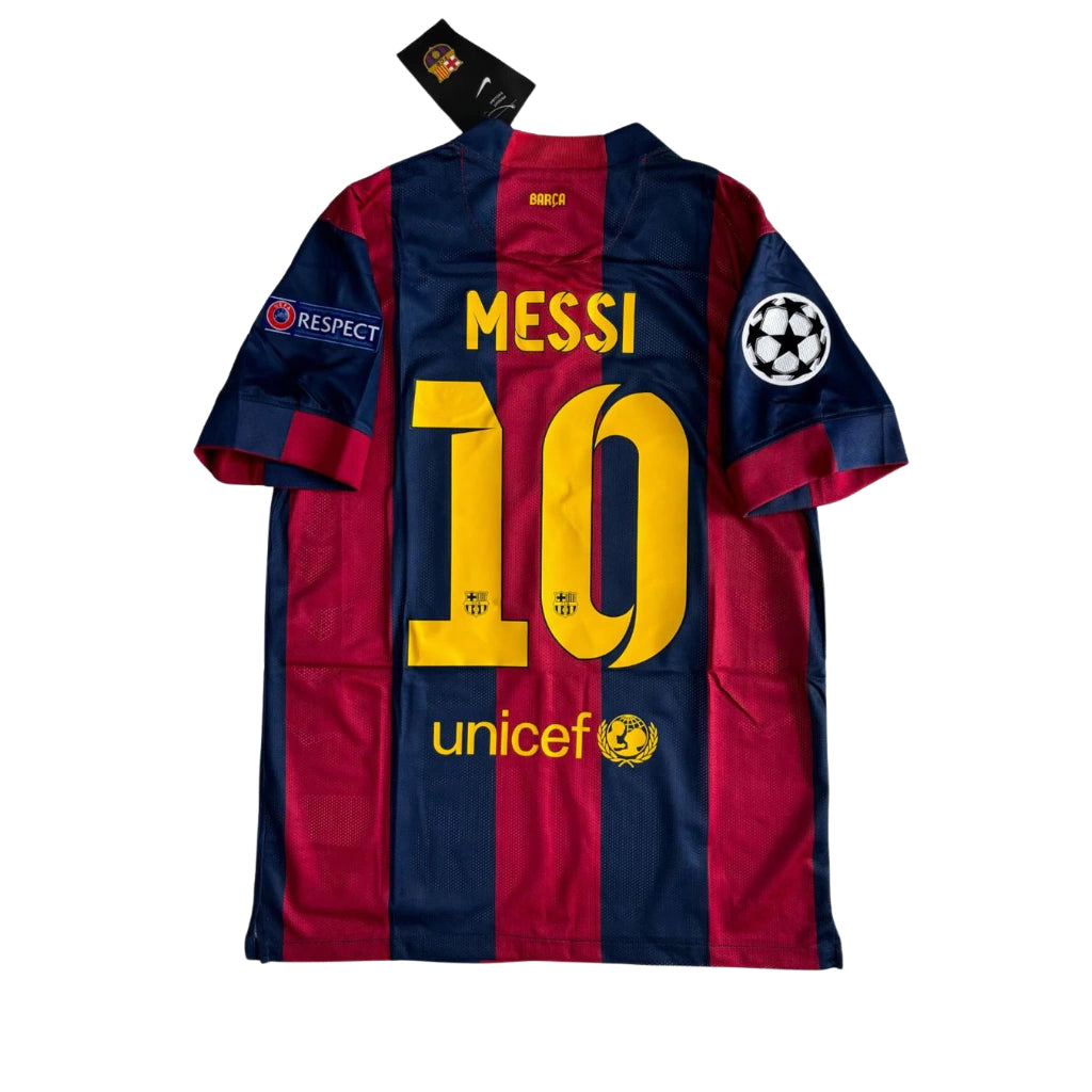EQUIPACIÓN RETRO FC BARCELONA 2014/15 FINAL BERLIN 2015