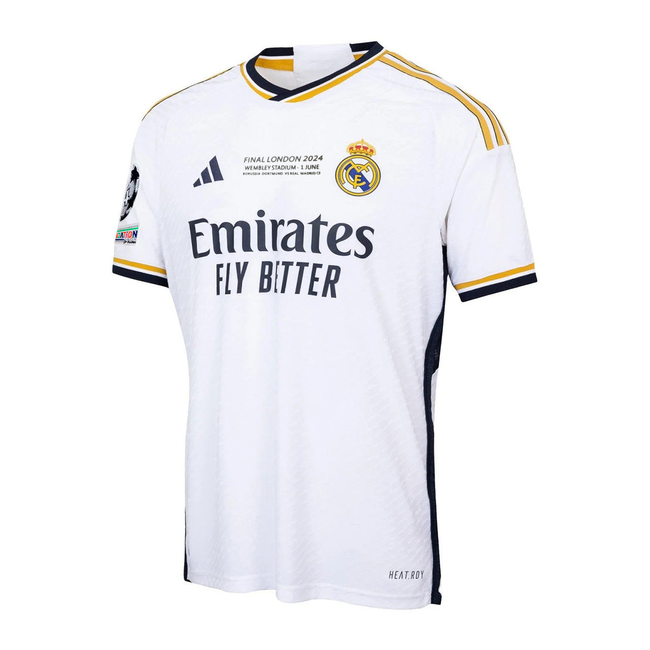 PRIMERA EQUIPACIÓN REAL MADRID 2024 (FINAL WEMBLEY 2024)