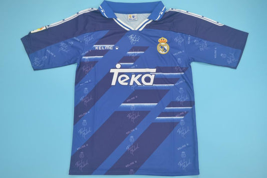 EQUIPACIÓN RETRO REAL MADRID 1994-96 (LFP VERSIÓN)