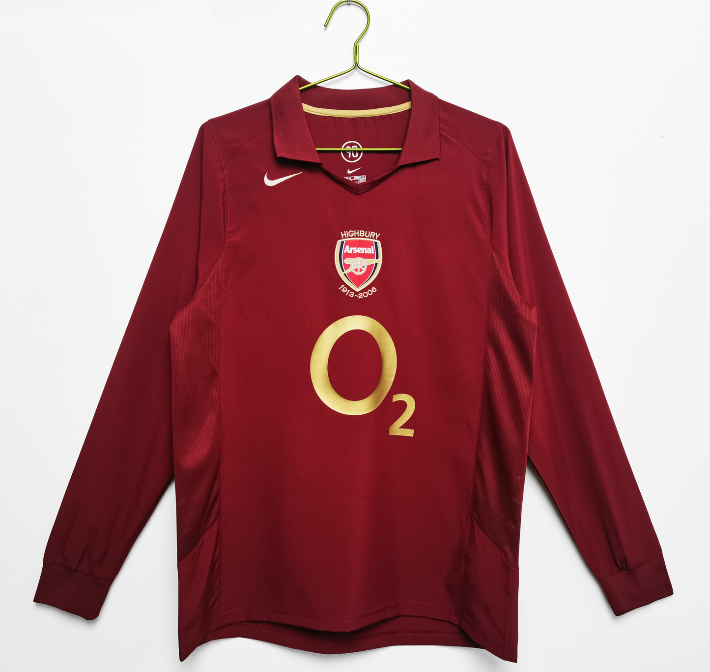 EQUIPACIÓN RETRO: ARSENAL 2005-06 MANGA LARGA