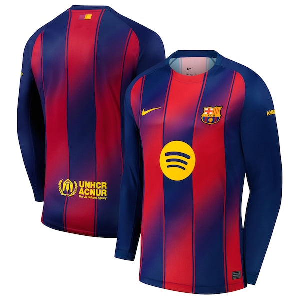 PRIMERA EQUIPACIÓN FC BARCELONA 2025-26 [MANGA LARGA]