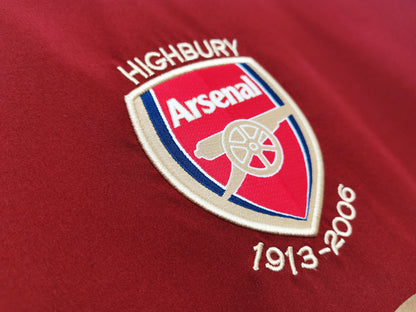EQUIPACIÓN RETRO: ARSENAL 2005-06 MANGA LARGA