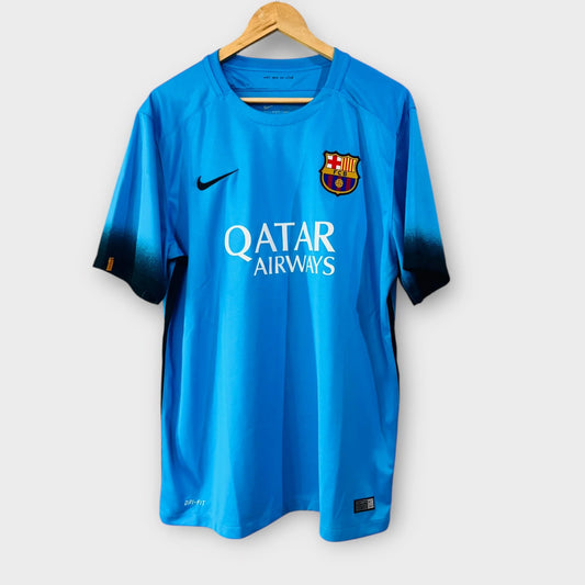 EQUIPACIÓN RETRO FC BARCELONA TERCERA EQUIPACIÓN 2014-15