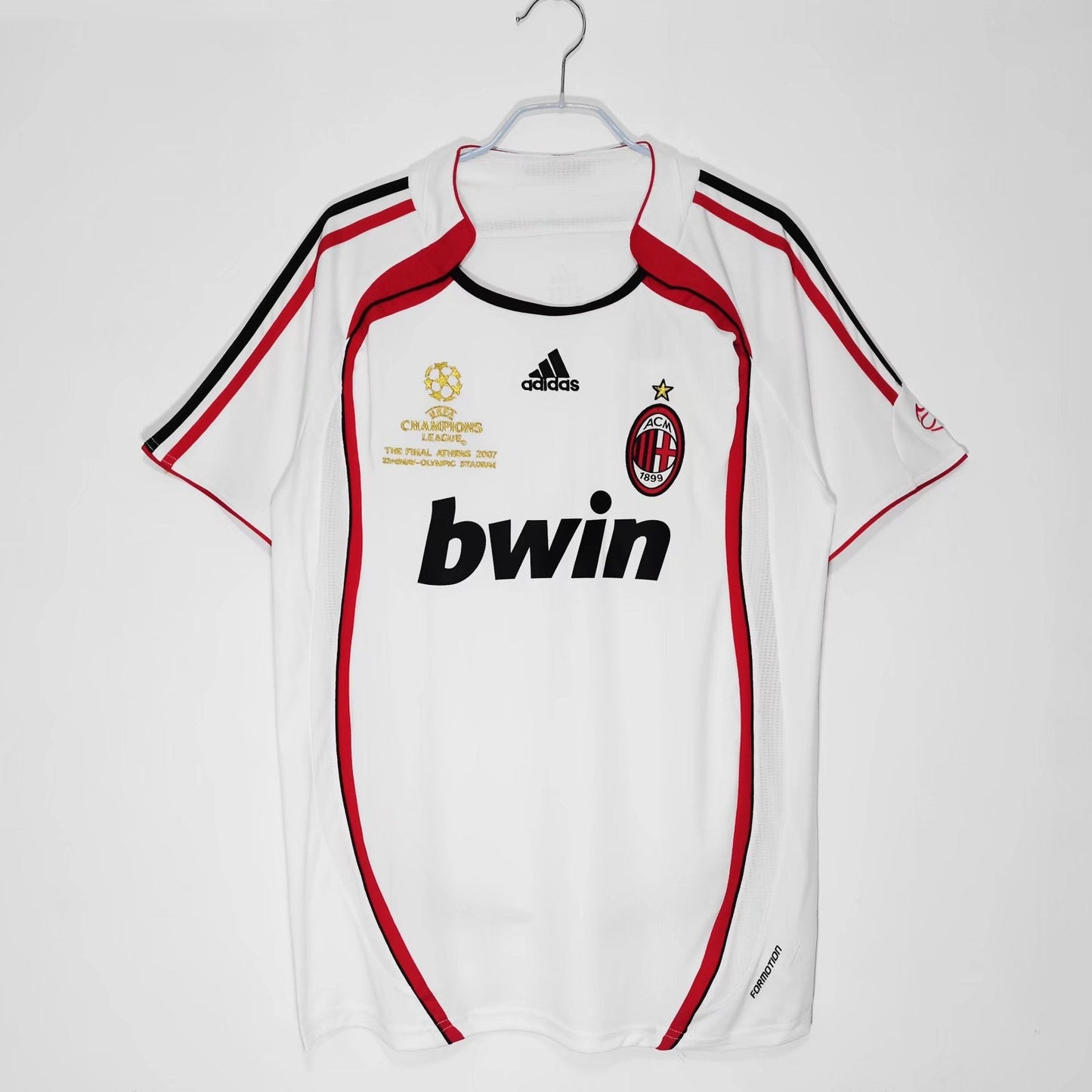 SEGUNDA EQUIPACIÓN RETRO AC MILAN | EDICIÓN FINAL CHAMPIONS ATENAS 2007