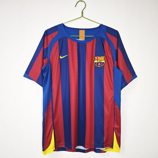 EQUIPACIÓN RETRO FC BARCELONA 2005/06