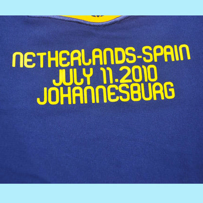 EQUIPACIÓN RETRO ESPAÑA 2010 EDICIÓN FINAL VS HOLANDA (MANGA LARGA)