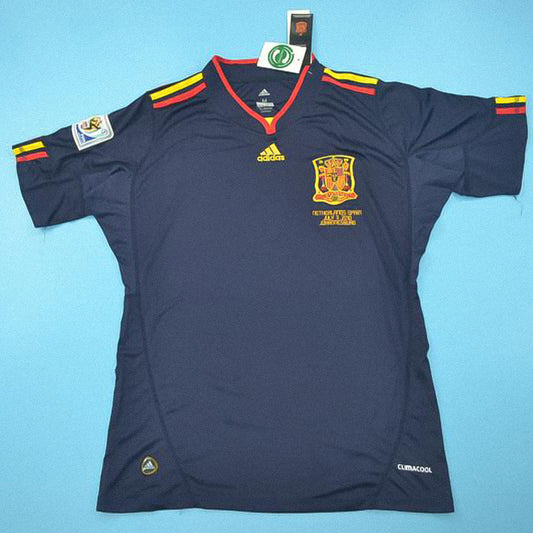 EQUIPACIÓN RETRO ESPAÑA  2010 EDICIÓN FINAL VS HOLANDA SUDÁFRICA 2010