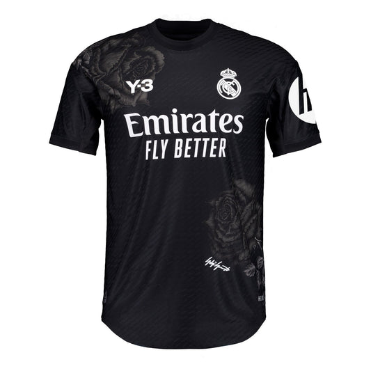 CUARTA EQUIPACIÓN REAL MADRID Y-3 Negra 2023-24