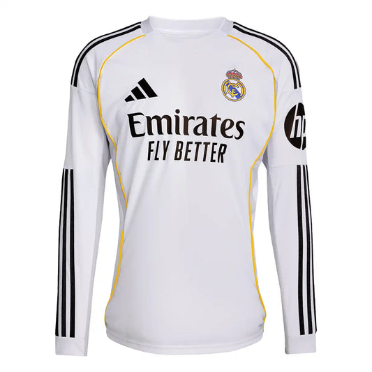 PRIMERA EQUIPACIÓN REAL MADRID 2025-26 [MANGA LARGA]