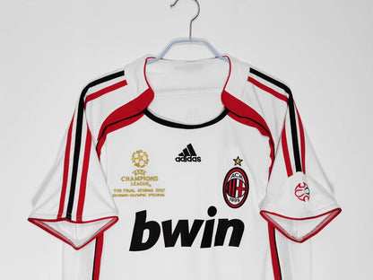 SEGUNDA EQUIPACIÓN RETRO AC MILAN | EDICIÓN FINAL CHAMPIONS ATENAS 2007