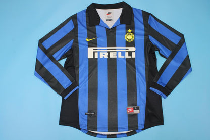 EQUIPACIÓN RETRO INTER DE MILAN 1998-99 MANGA LARGA