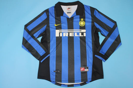 EQUIPACIÓN RETRO INTER DE MILAN 1998-99 MANGA LARGA