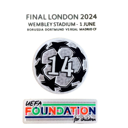PRIMERA EQUIPACIÓN REAL MADRID 2024 (FINAL WEMBLEY 2024)