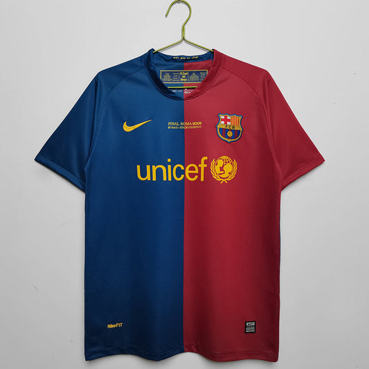 EQUIPACIÓN RETRO FC BARCELONA 2008-09 (FINAL ROMA)