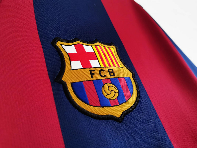 EQUIPACIÓN RETRO FC BARCELONA 2014-15