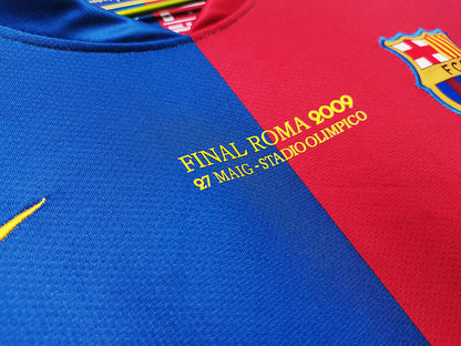 EQUIPACIÓN RETRO FC BARCELONA 2008-09 (FINAL ROMA)