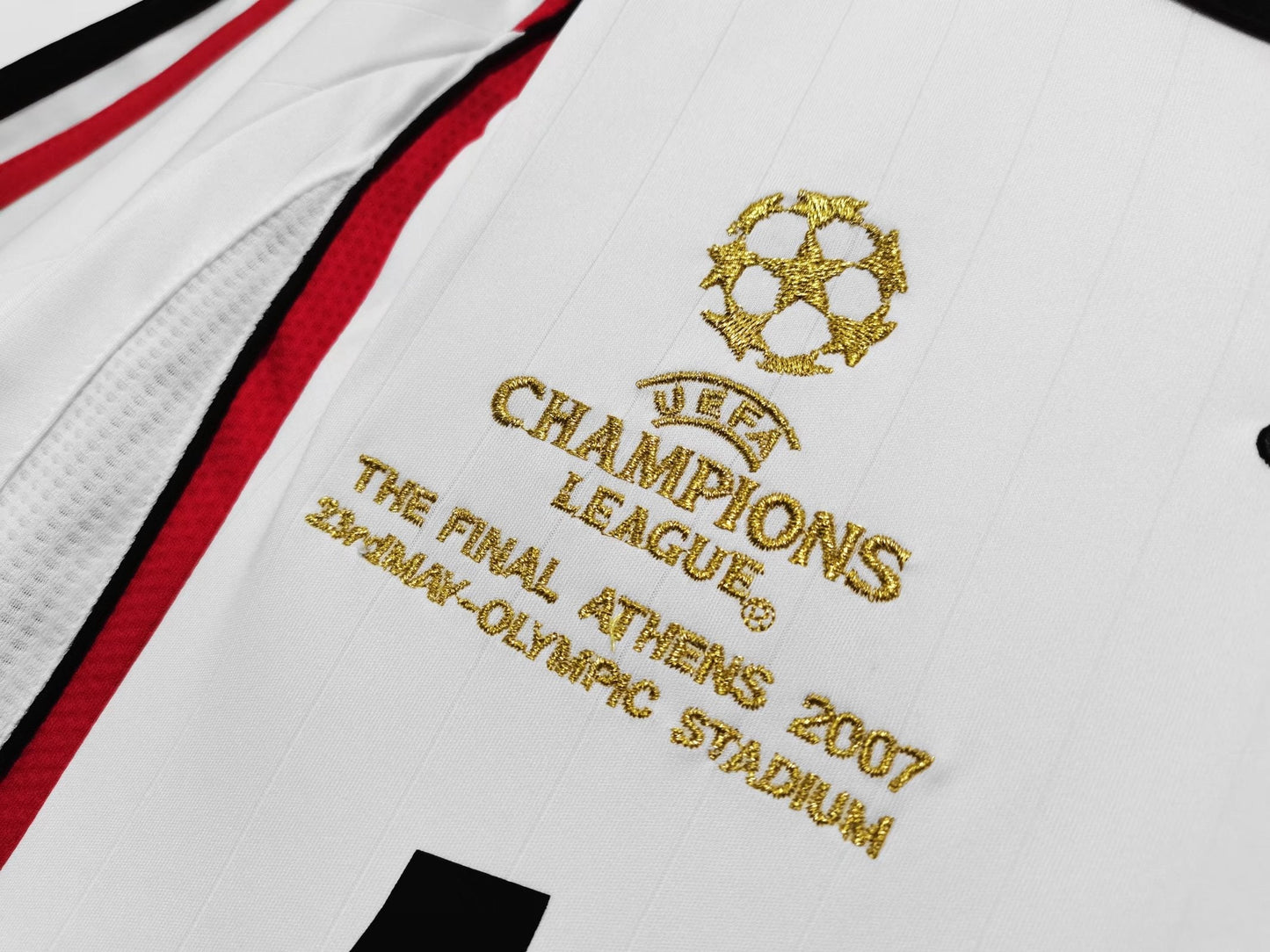 SEGUNDA EQUIPACIÓN RETRO AC MILAN | EDICIÓN FINAL CHAMPIONS ATENAS 2007