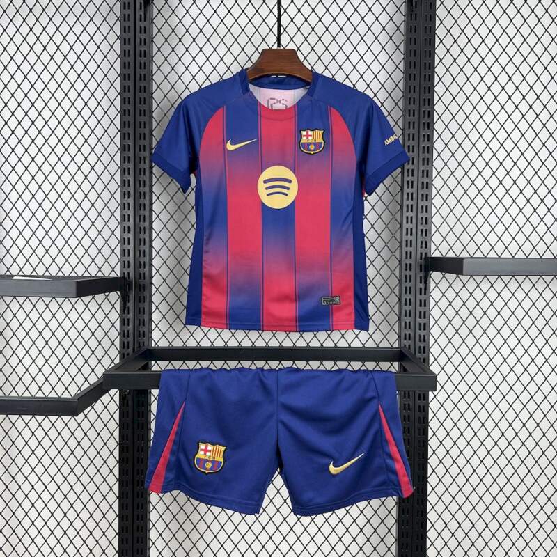 KIT KID-NIÑO: FC BARCELONA PRIMERA EQUIPACIÓN 2025-26
