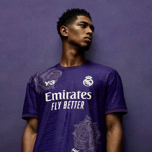CUARTA EQUIPACIÓN REAL MADRID Y-3 VIOLETA 2023-24