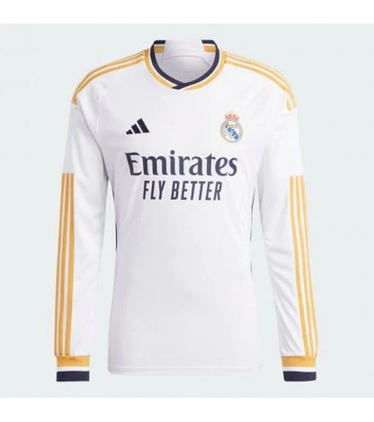 PRIMERA EQUIPACIÓN REAL MADRID 2023-24 (MANGA LARGA)